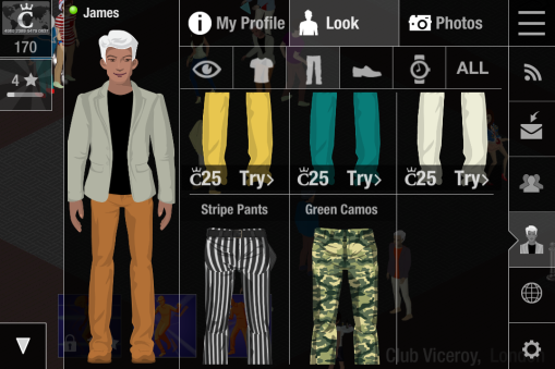 Mixr App avatar custom looks